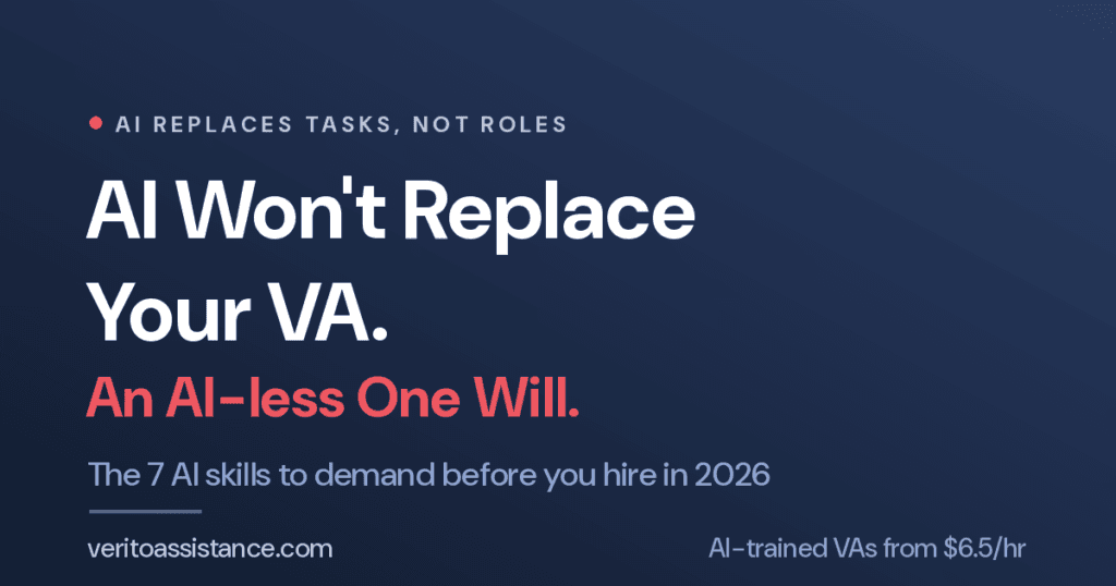 AI virtual assistant: 7 skills to demand in 2026